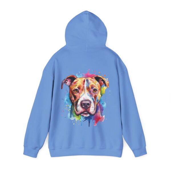 PittieLove Rescue Hoodie for Dog Lovers, Colorful Pit Bull Sweatshirt, Animal Rescue Apparel, Gift for Pet Owners, Cozy Unisex Hoodie - Image 31