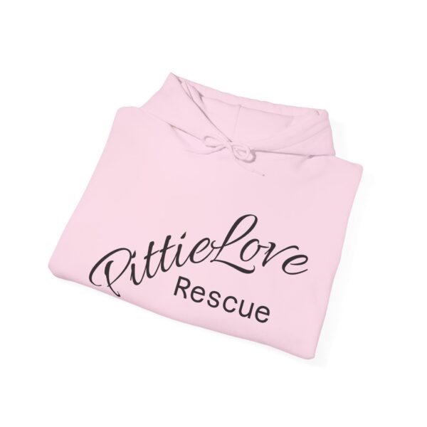 PittieLove Rescue Hoodie for Dog Lovers, Colorful Pit Bull Sweatshirt, Animal Rescue Apparel, Gift for Pet Owners, Cozy Unisex Hoodie - Image 4