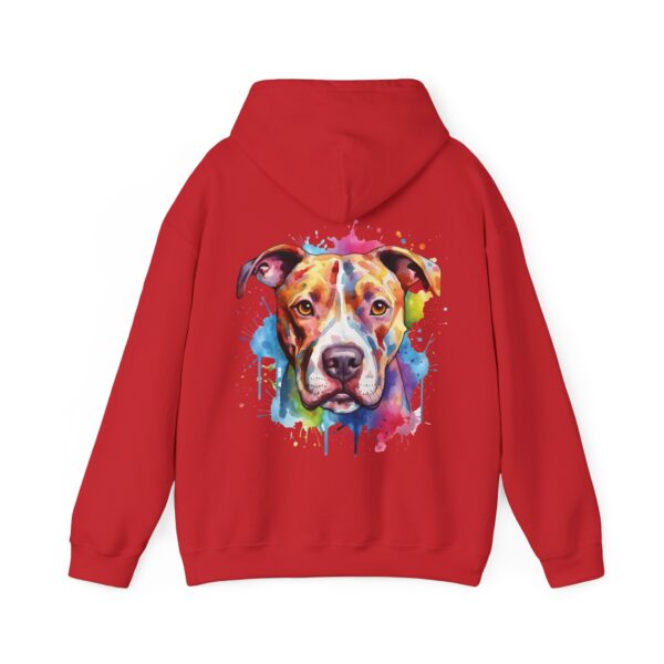 PittieLove Rescue Hoodie for Dog Lovers, Colorful Pit Bull Sweatshirt, Animal Rescue Apparel, Gift for Pet Owners, Cozy Unisex Hoodie - Image 38