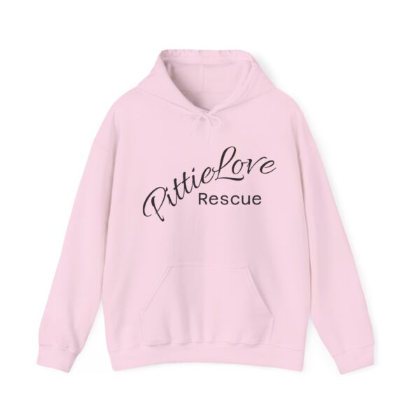 PittieLove Rescue Hoodie for Dog Lovers, Colorful Pit Bull Sweatshirt, Animal Rescue Apparel, Gift for Pet Owners, Cozy Unisex Hoodie - Image 2