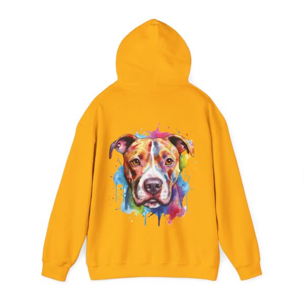PittieLove Rescue Hoodie for Dog Lovers, Colorful Pit Bull Sweatshirt, Animal Rescue Apparel, Gift for Pet Owners, Cozy Unisex Hoodie - Image 19