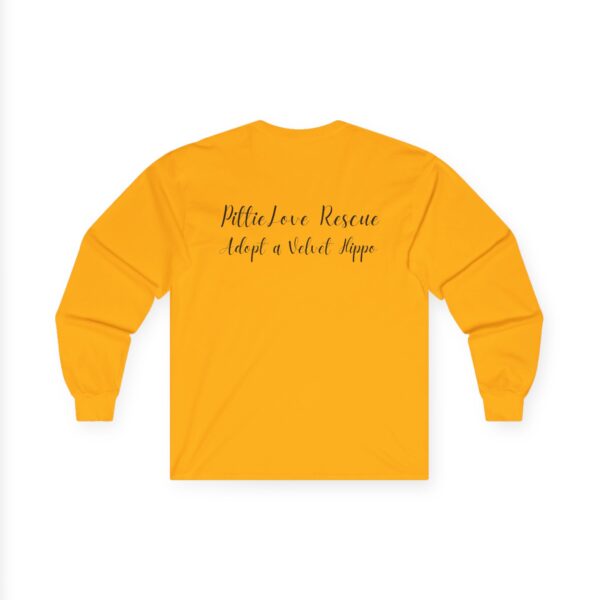 Unisex Dog Rescue Long Sleeve Tee - Spread Love, Adopt a Rescue, Animal Lover Gift, Pet Adoption Awareness, Dog Mom Shirt - Image 8