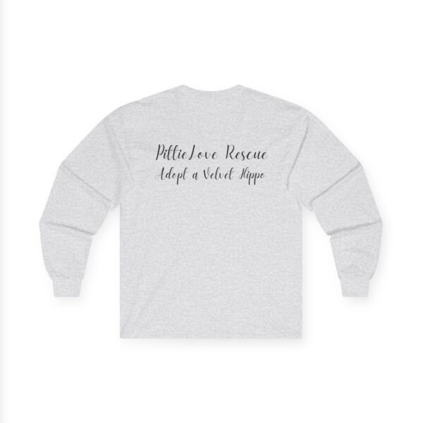 Unisex Dog Rescue Long Sleeve Tee - Spread Love, Adopt a Rescue, Animal Lover Gift, Pet Adoption Awareness, Dog Mom Shirt - Image 5