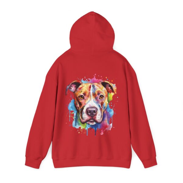 PittieLove Rescue Hoodie for Dog Lovers, Colorful Pit Bull Sweatshirt, Animal Rescue Apparel, Gift for Pet Owners, Cozy Unisex Hoodie - Image 39
