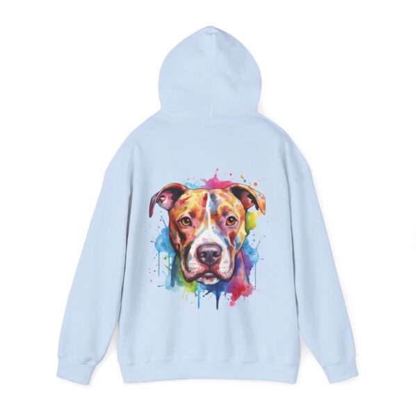PittieLove Rescue Hoodie for Dog Lovers, Colorful Pit Bull Sweatshirt, Animal Rescue Apparel, Gift for Pet Owners, Cozy Unisex Hoodie - Image 27