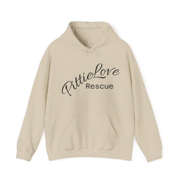 PittieLove Rescue Hoodie for Dog Lovers, Colorful Pit Bull Sweatshirt, Animal Rescue Apparel, Gift for Pet Owners, Cozy Unisex Hoodie - Image 9