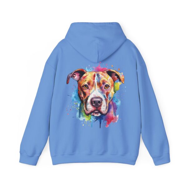PittieLove Rescue Hoodie for Dog Lovers, Colorful Pit Bull Sweatshirt, Animal Rescue Apparel, Gift for Pet Owners, Cozy Unisex Hoodie - Image 30