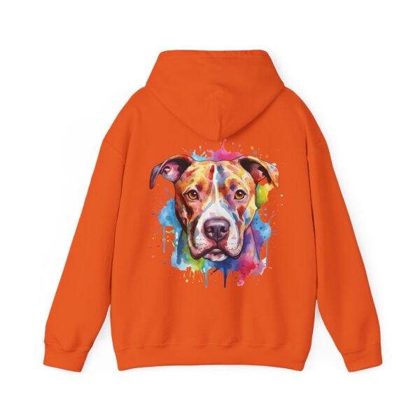 PittieLove Rescue Hoodie for Dog Lovers, Colorful Pit Bull Sweatshirt, Animal Rescue Apparel, Gift for Pet Owners, Cozy Unisex Hoodie - Image 22