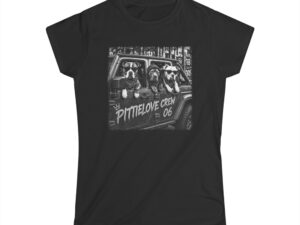 Pittie Crew Vintage Tee - Women's Softstyle T-Shirt
