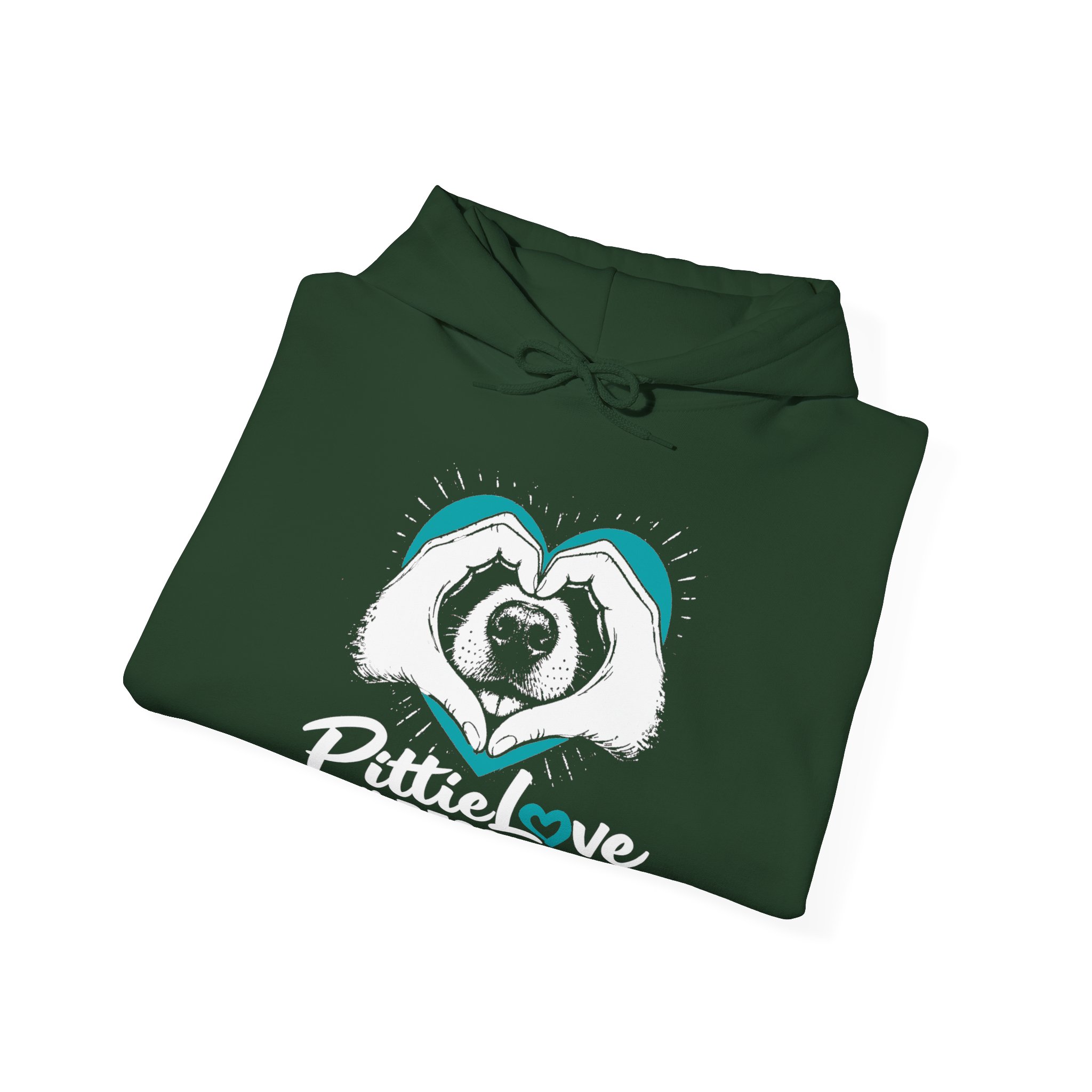 PittieLove Rescue Hoodie — Pit Bull Rescue Heart Graphic Sweatshirt - Image 20