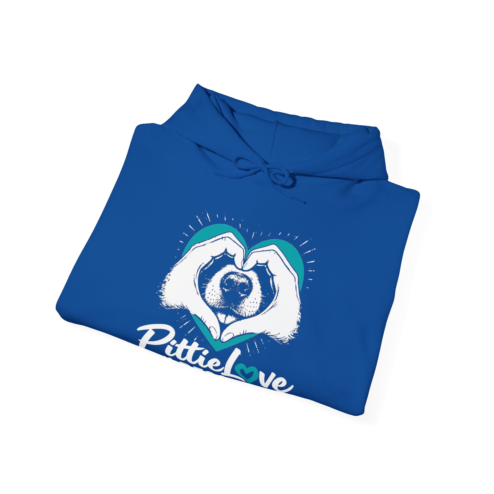 PittieLove Rescue Hoodie — Pit Bull Rescue Heart Graphic Sweatshirt - Image 32