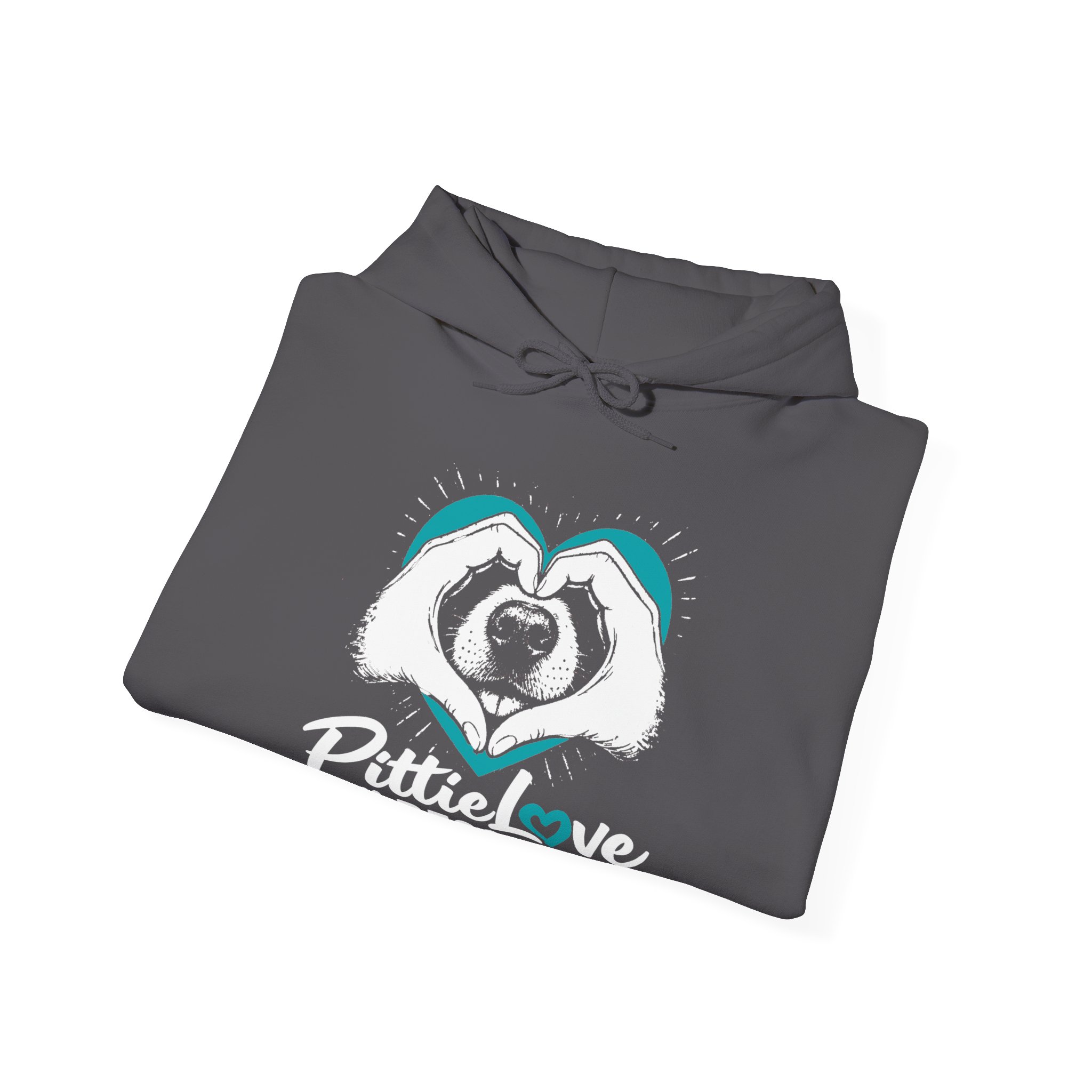 PittieLove Rescue Hoodie — Pit Bull Rescue Heart Graphic Sweatshirt - Image 28